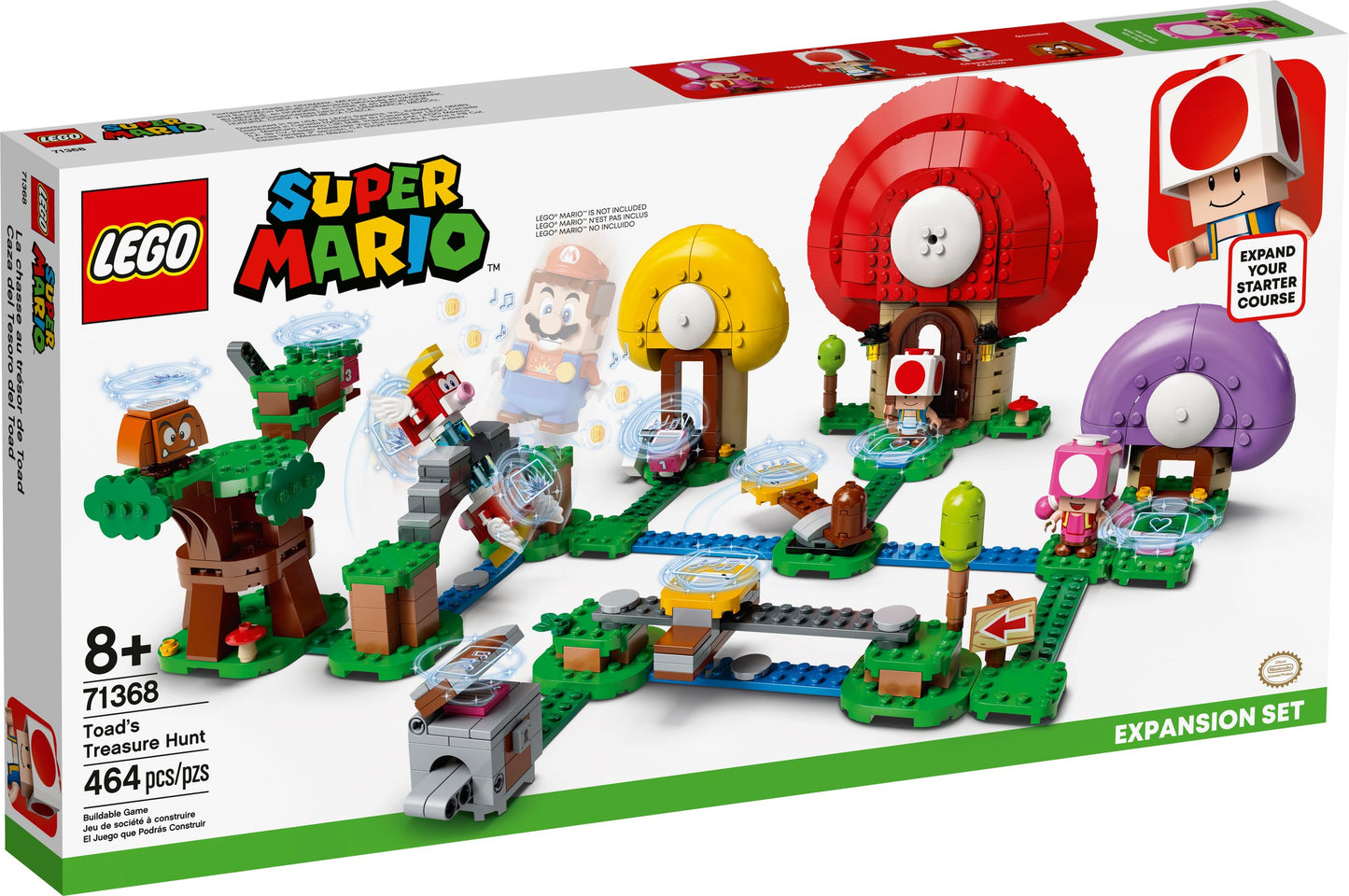 LEGO Super Mario Toad's Treasure Hunt Expansion Set 71368