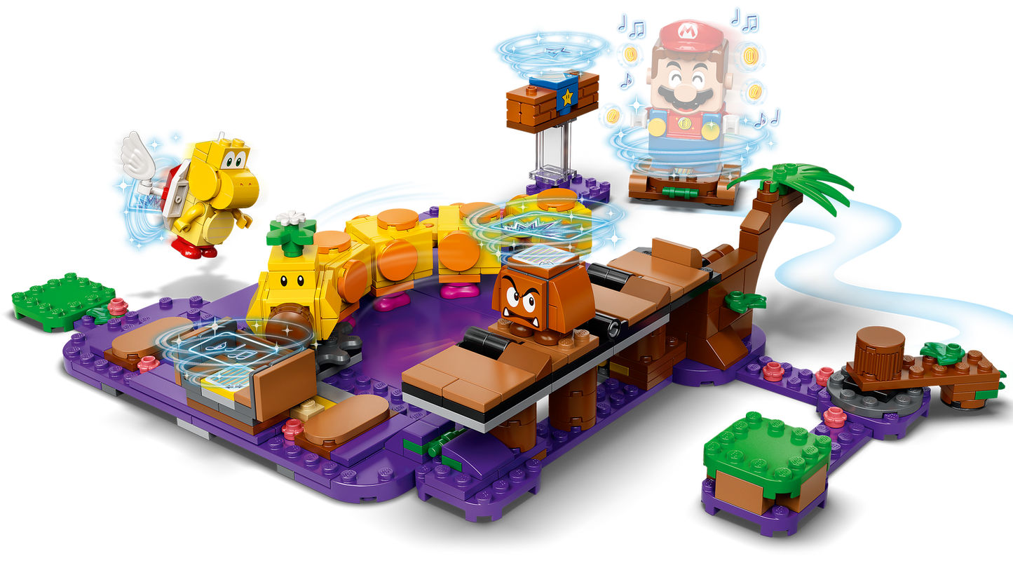 LEGO Super Mario Wiggler's Poison Swamp Expansion Set 71383