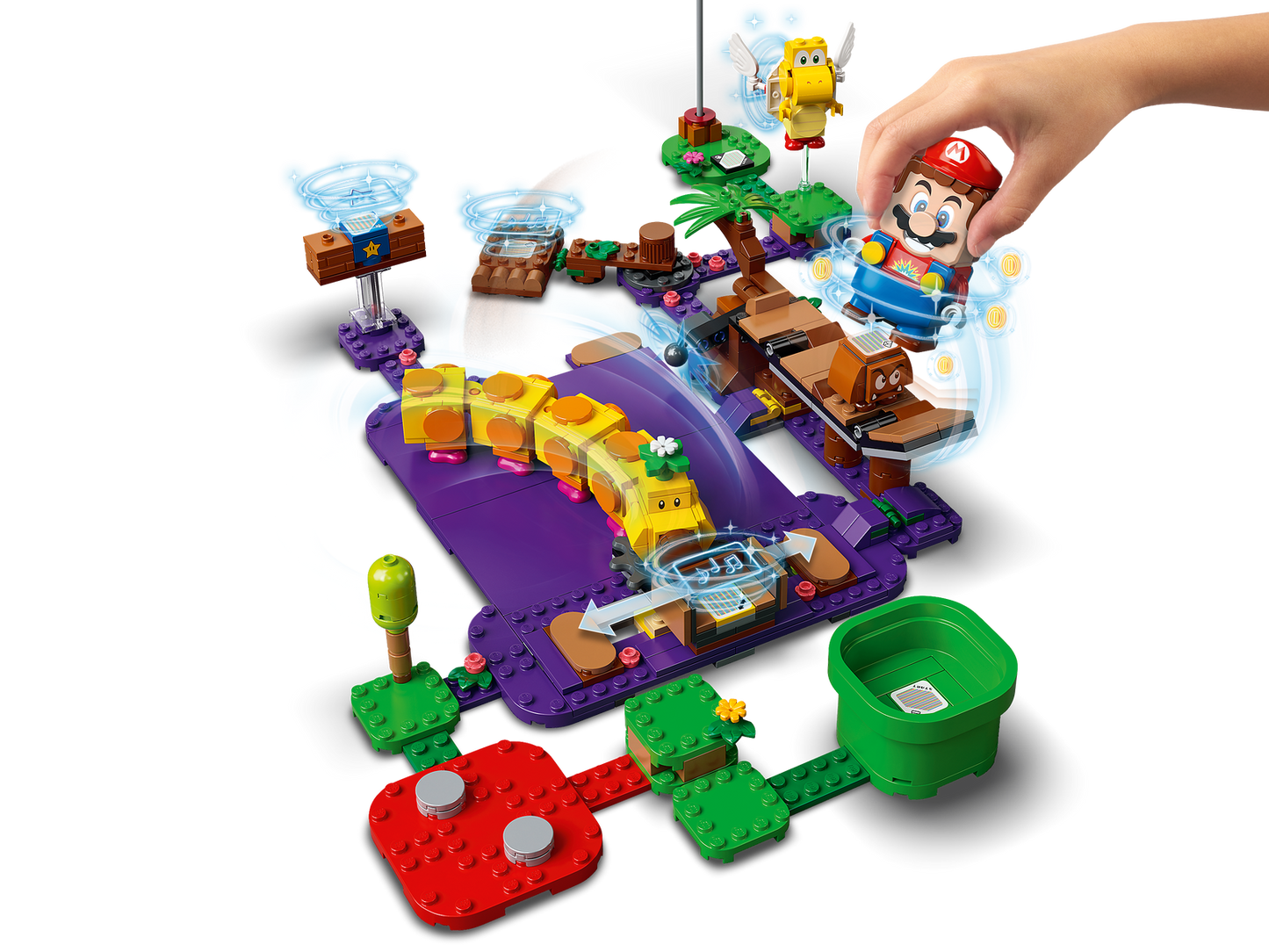 LEGO Super Mario Wiggler's Poison Swamp Expansion Set 71383