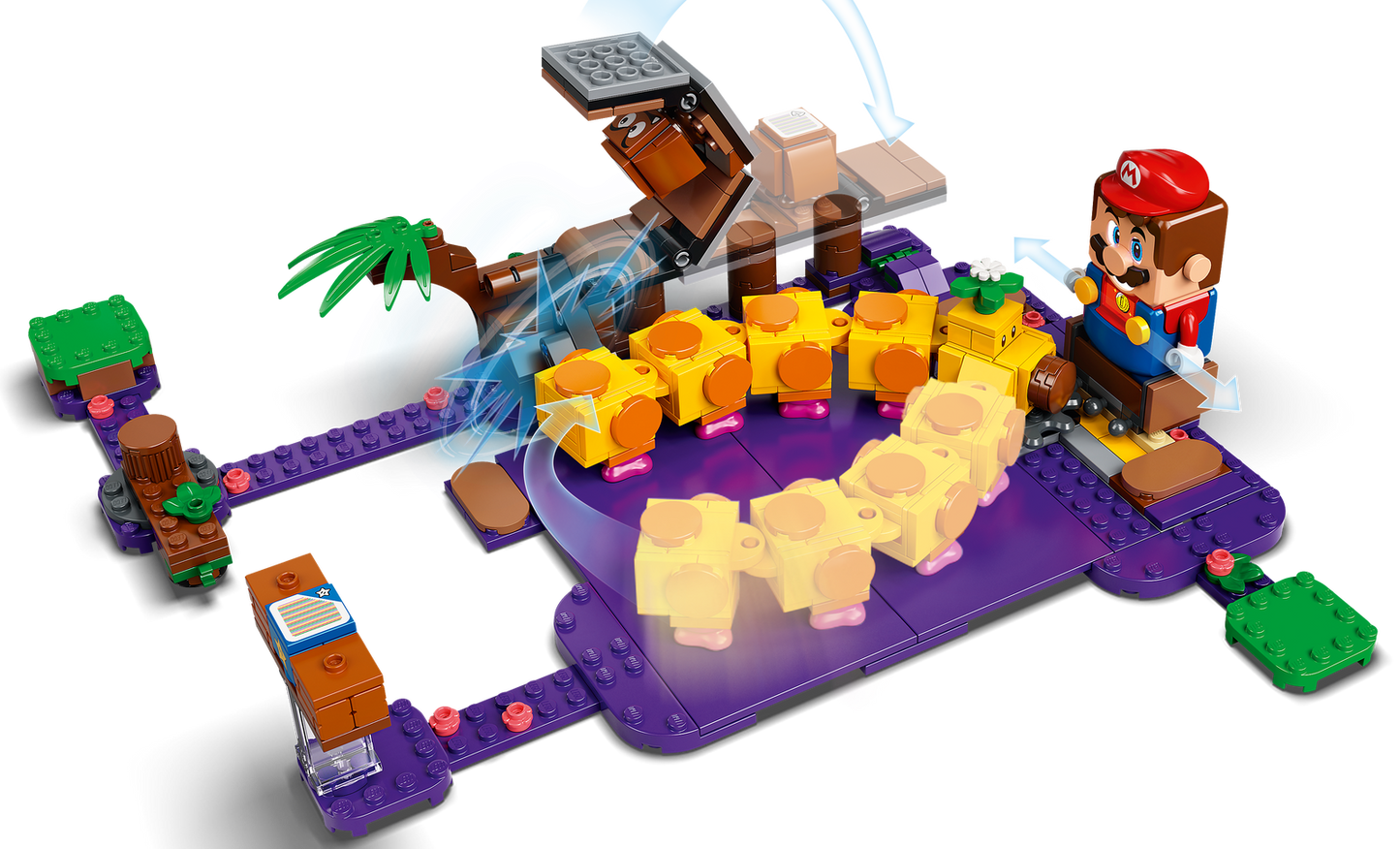 LEGO Super Mario Wiggler's Poison Swamp Expansion Set 71383