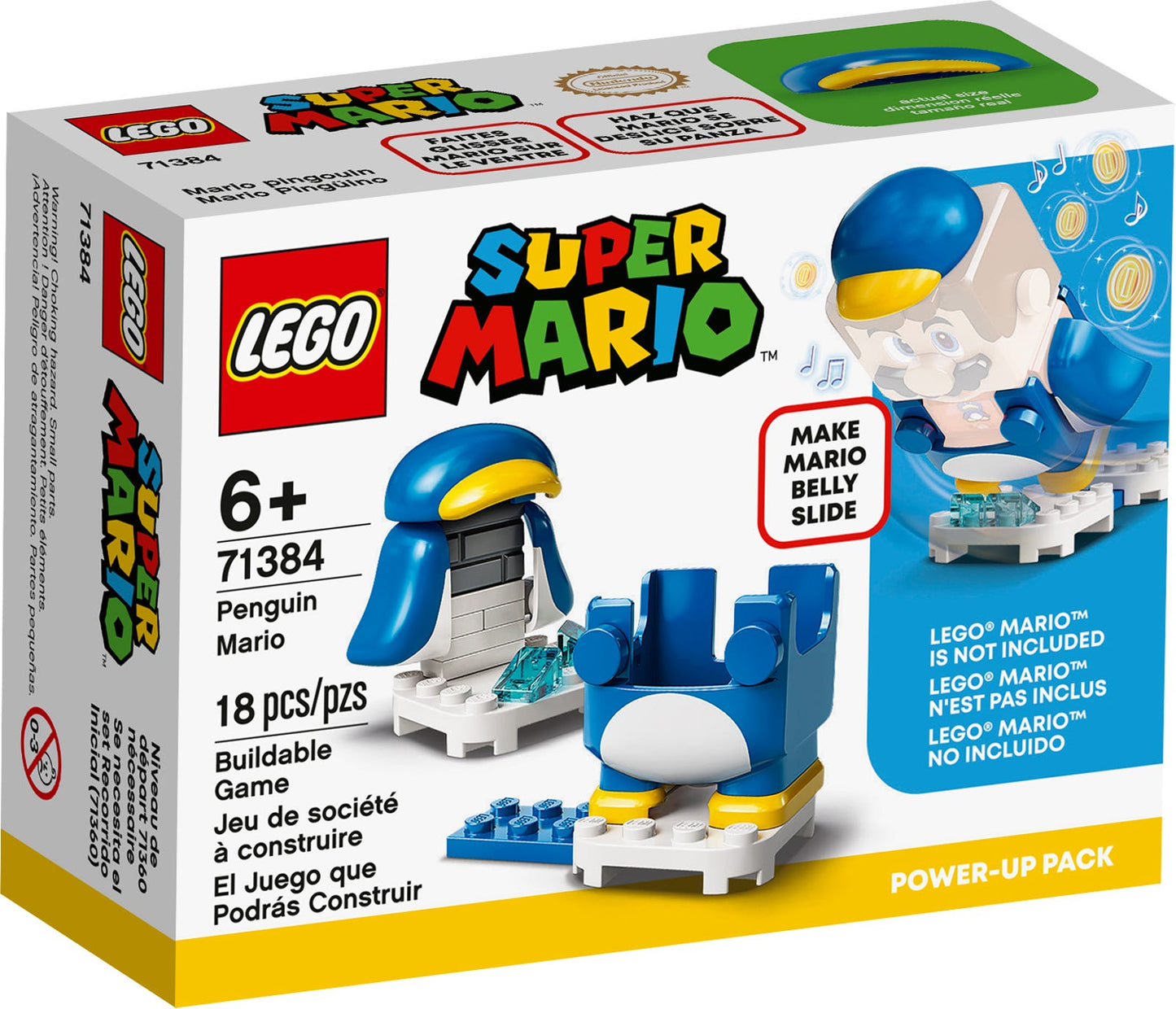 LEGO Super Mario Penguin Mario Power-Up Pack 71384