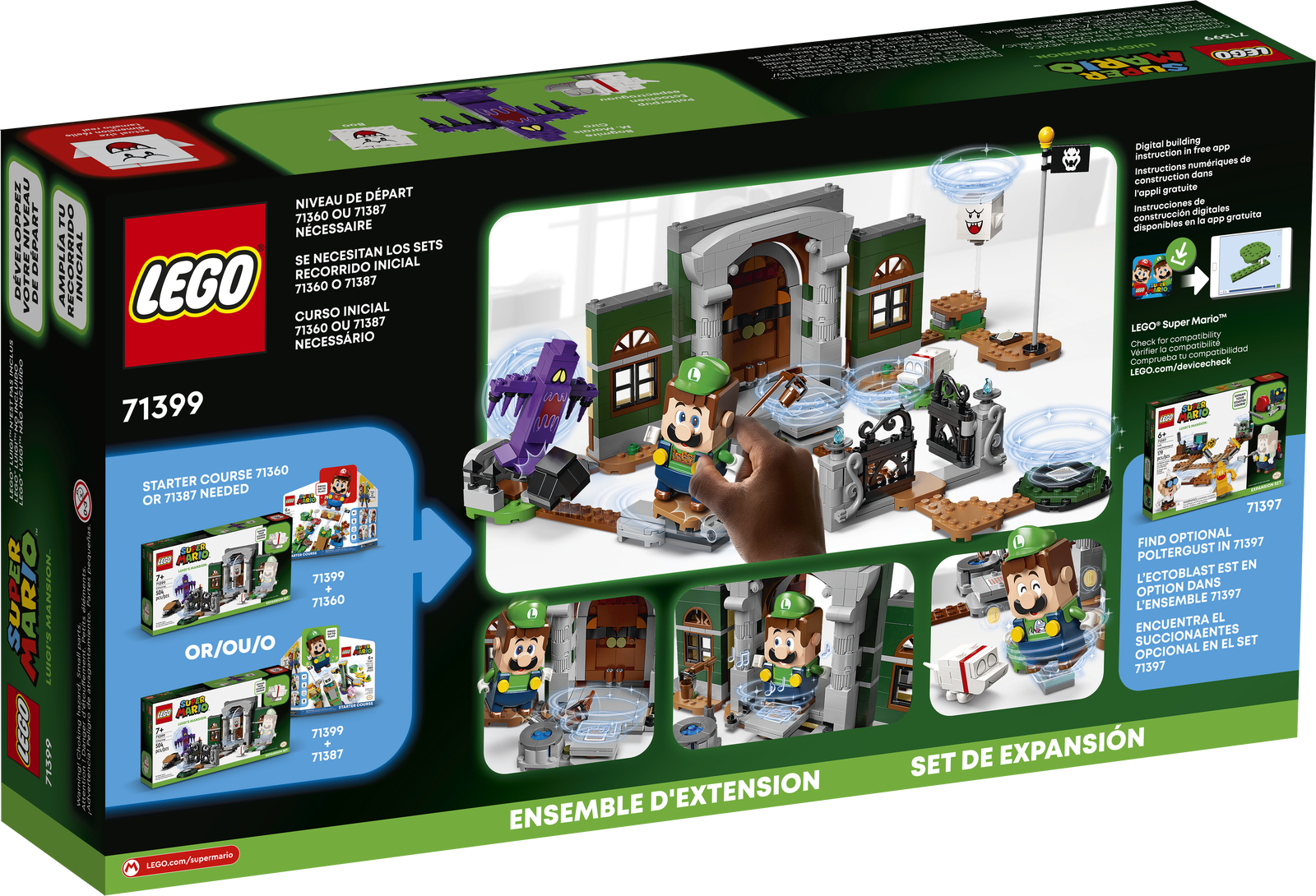 LEGO Super Mario Luigi's Mansion Entryway Expansion Set