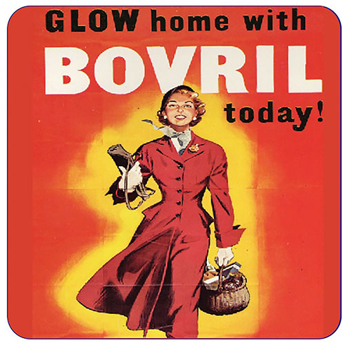 Half Moon Bay Bovril Coaster Glow Home With Bovril Today