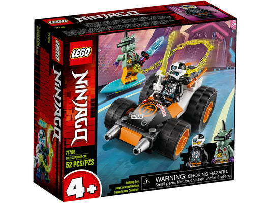Lego Ninjago Cole's Speeder Car 71706