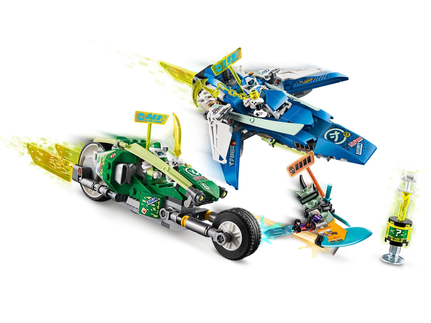 Lego Ninjago Jay & Lloyd's Velocity Racers 71709