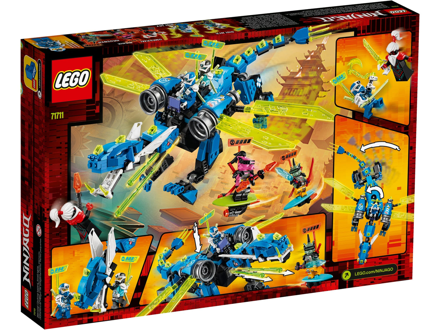 Lego Ninjago Jay's Cyber Dragon 71711