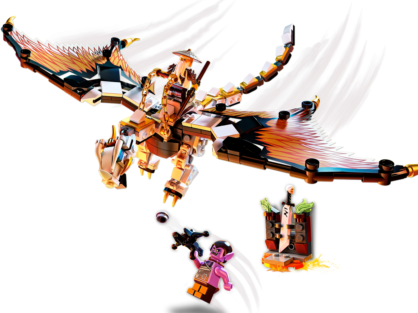 Lego Ninjago Wu's Battle Dragon 71718