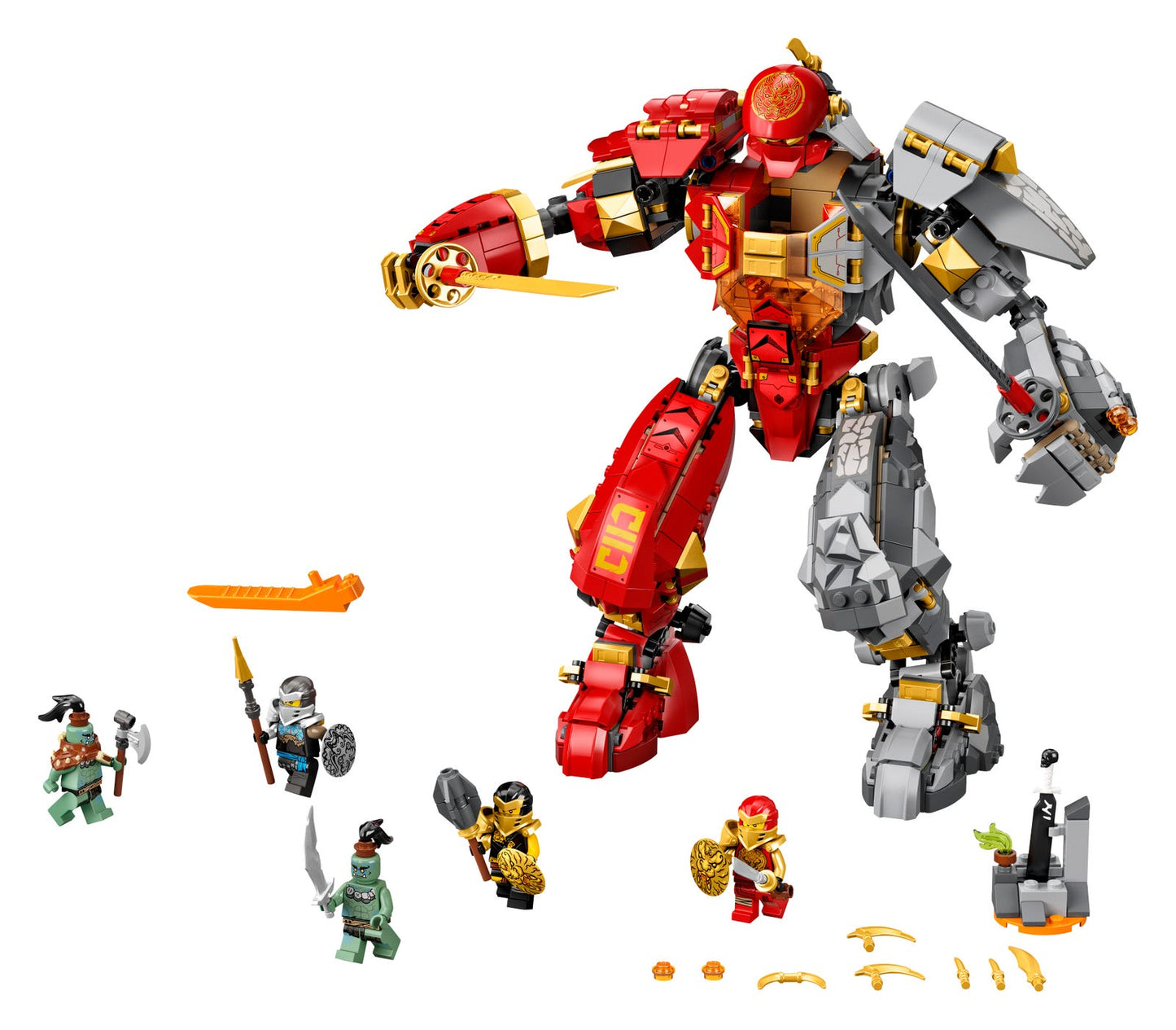 Lego Ninjago Fire Stone Mech 71720