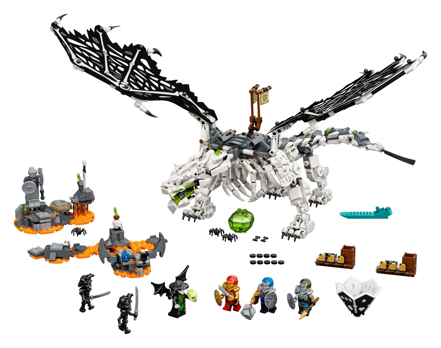 LEGO Ninjago Skull Sorcerer's Dragon 71721