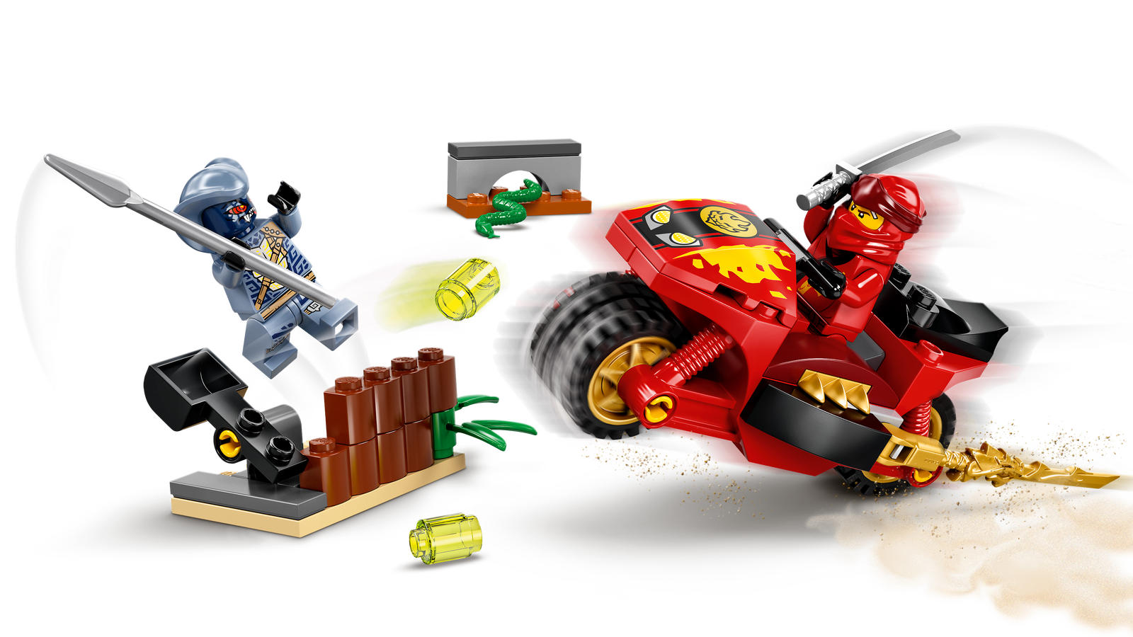 Lego Ninjago Kai's Blade Cycle 71734