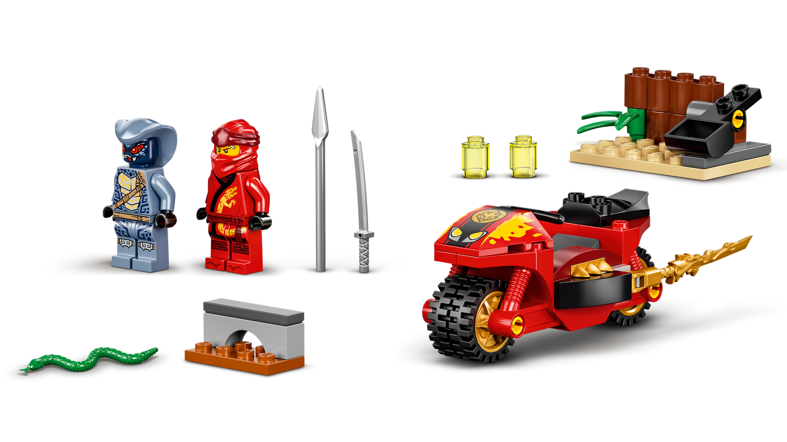 Lego Ninjago Kai's Blade Cycle 71734