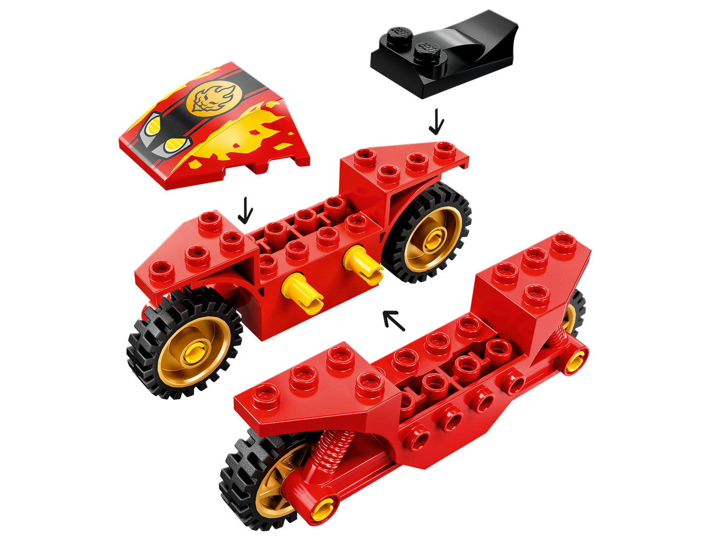 Lego Ninjago Kai's Blade Cycle 71734