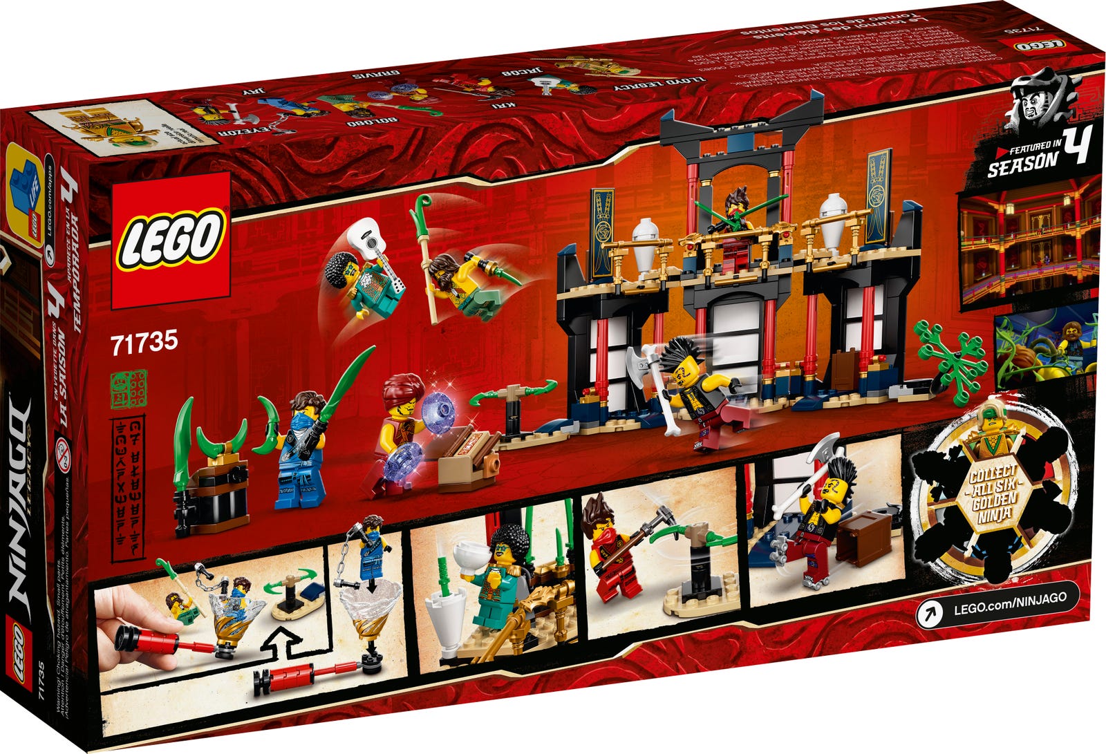 LEGO Ninjago Tournament of Elements 71735