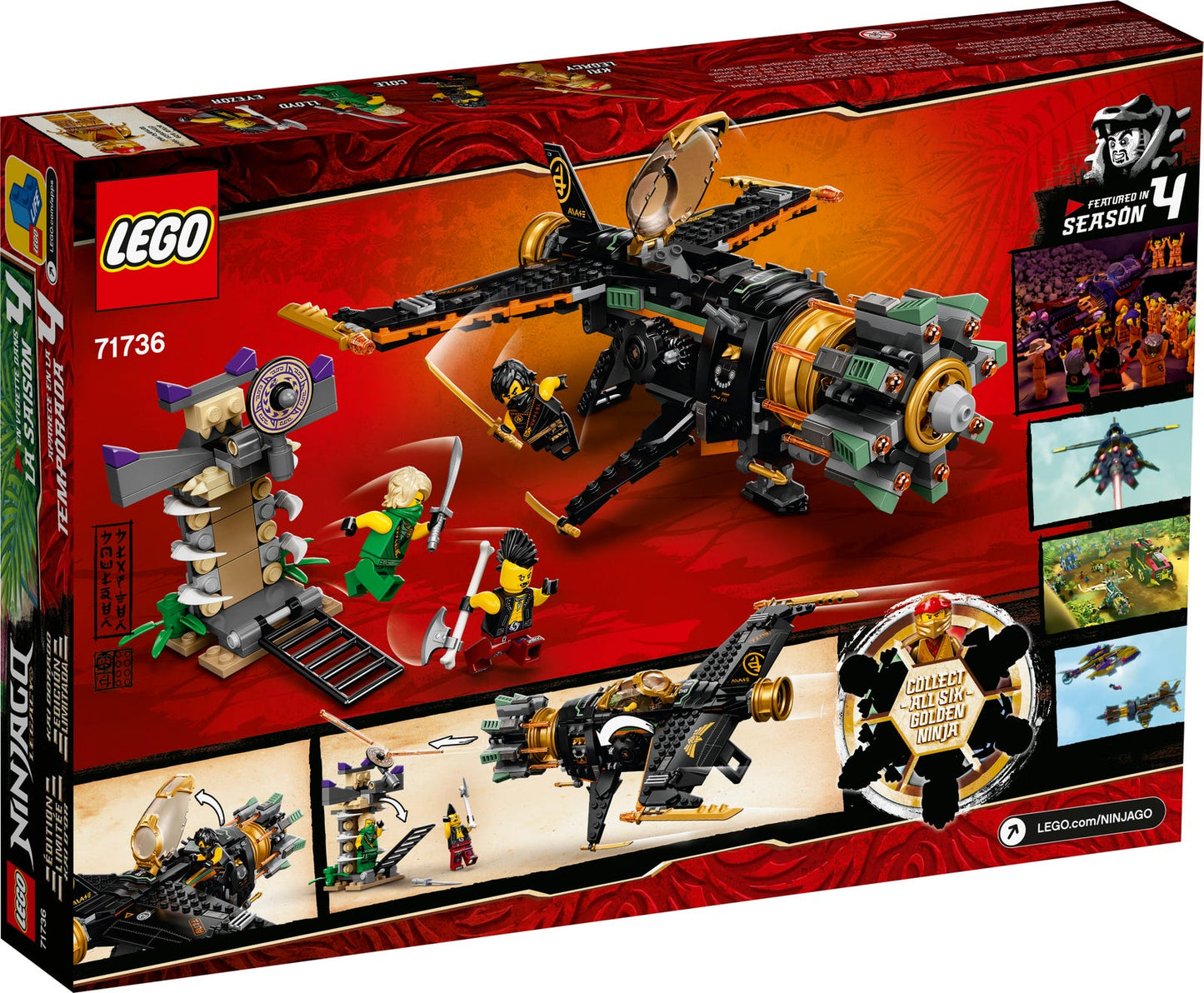 LEGO Ninjago Boulder Blaster 71736