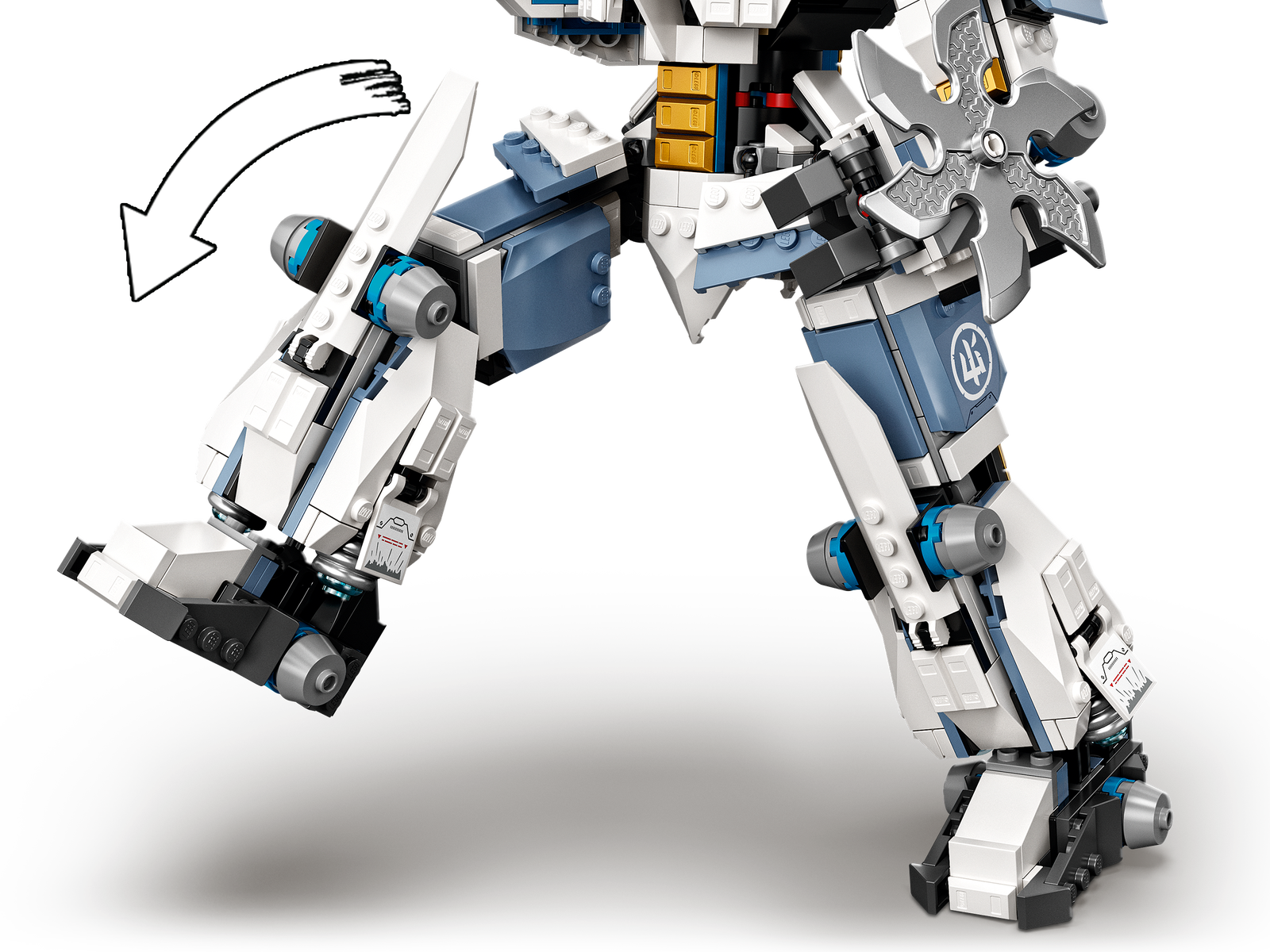 LEGO Ninjago Zane's Titan Mech Battle 71738