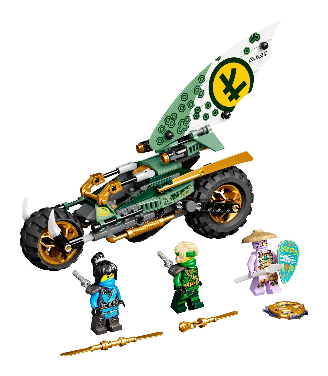 LEGO Ninjago Lloyd's Jungle Chopper Bike 71745