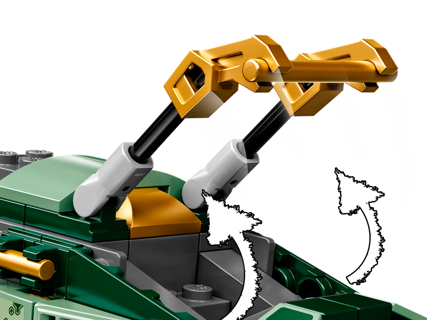 LEGO Ninjago Lloyd's Jungle Chopper Bike 71745