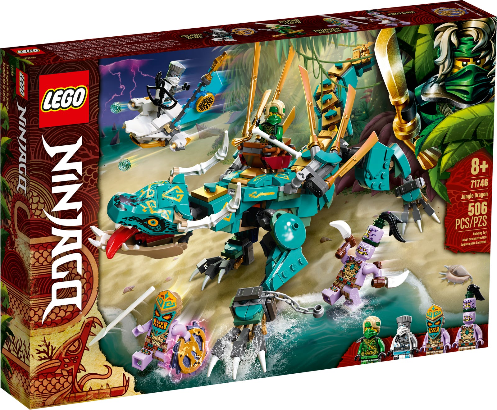 Lego Ninjago Jungle Dragon 71746