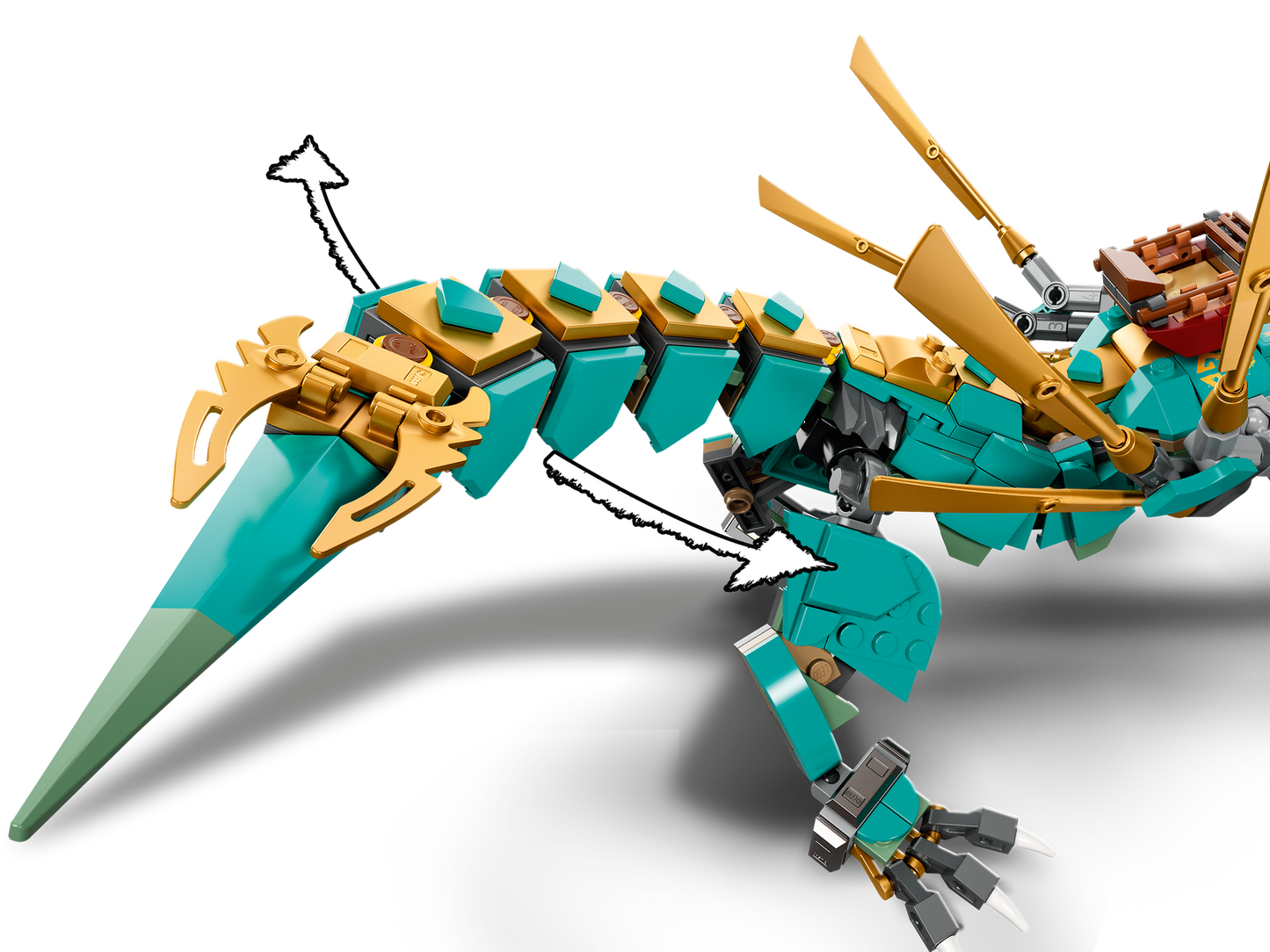 LEGO Ninjago Jungle Dragon 71746