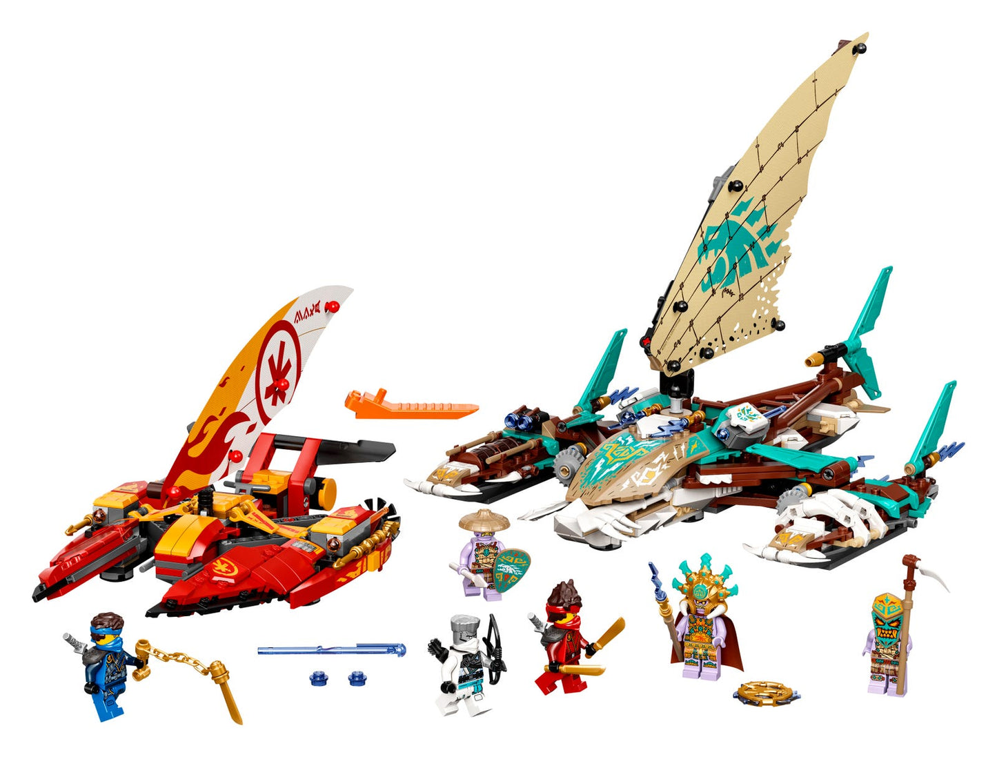 Lego Ninjago Catamaran Sea Battle 71748