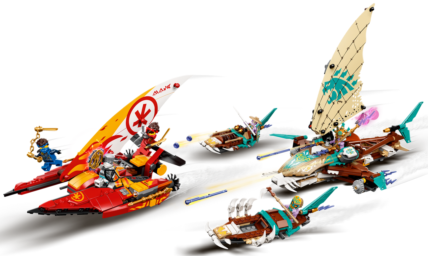 Lego Ninjago Catamaran Sea Battle 71748