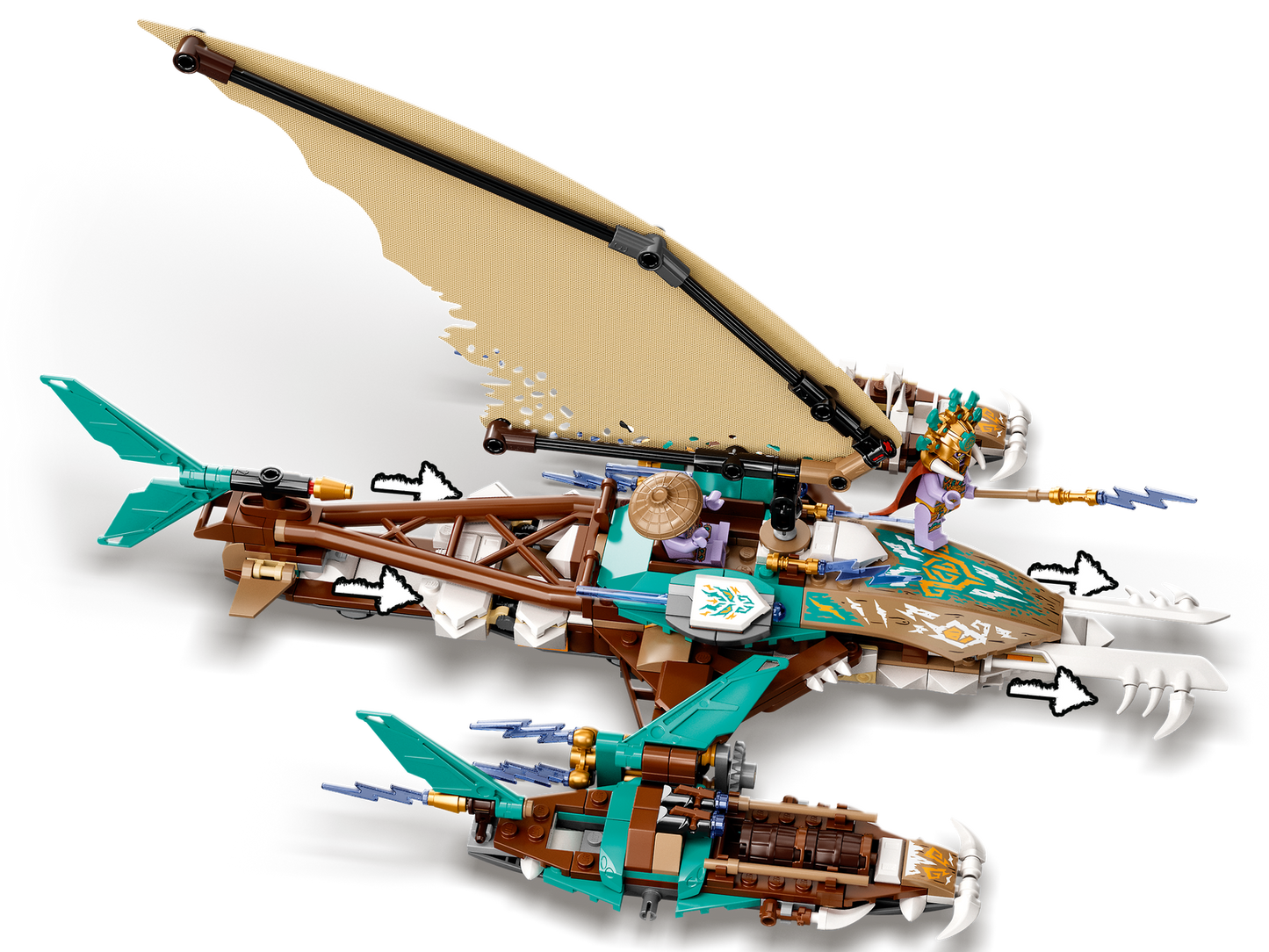 Lego Ninjago Catamaran Sea Battle 71748