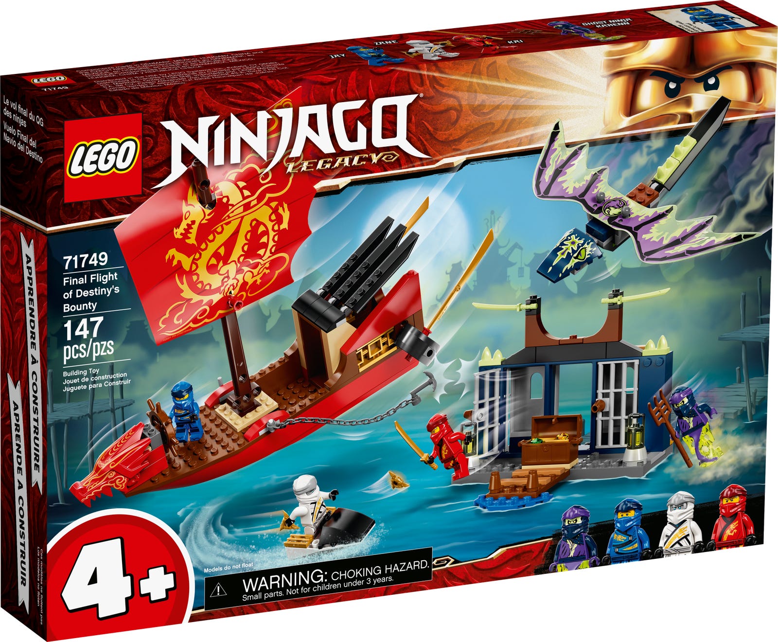 Lego Ninjago Final Flight of Destiny's Bounty 71749