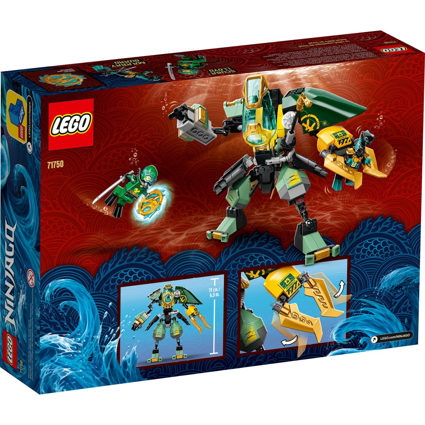 Lego Ninjago Lloyd's Hydro Mech 71750