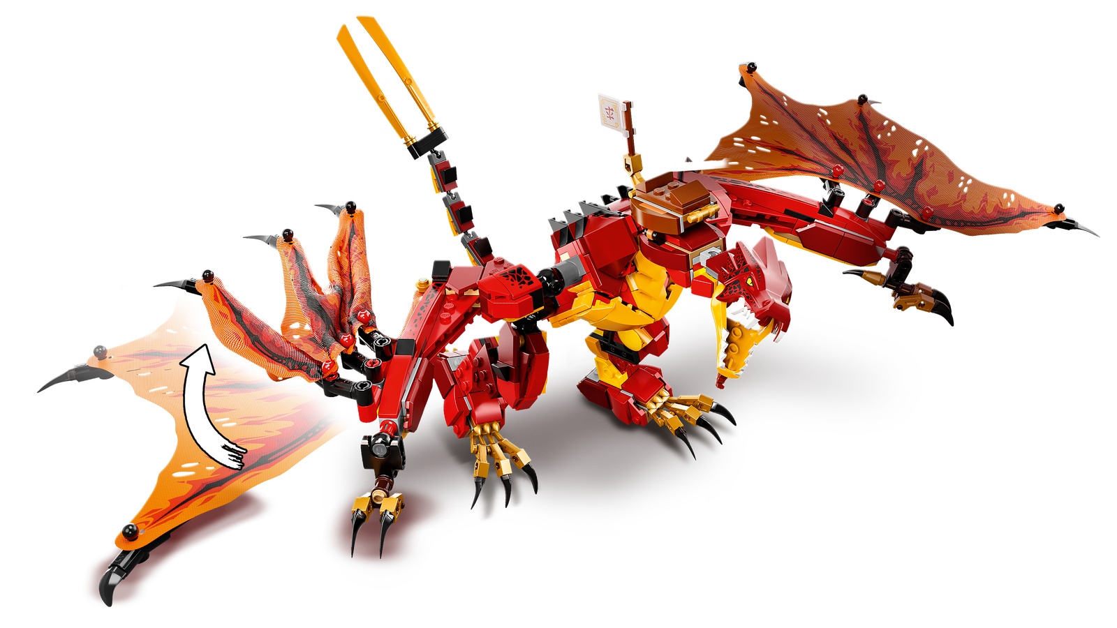 Lego Ninjago Fire Dragon Attack 71753