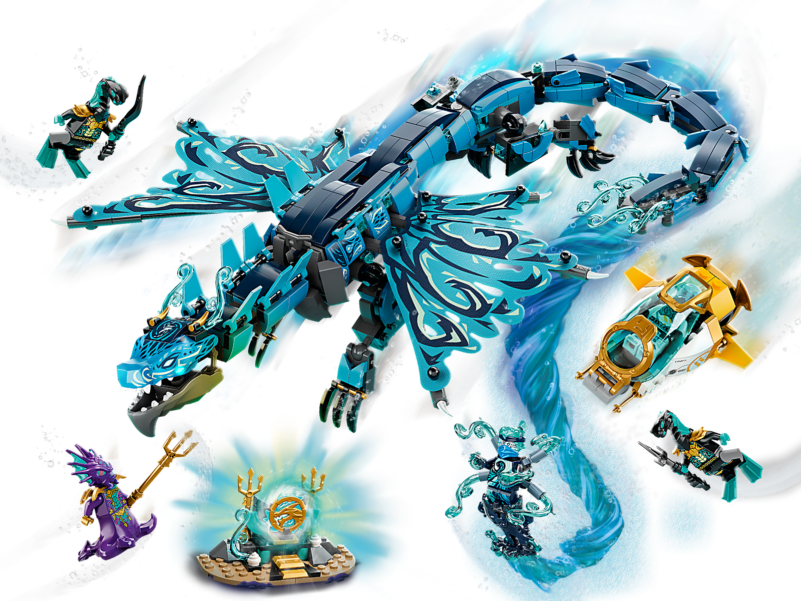 Lego Ninjago Water Dragon 71754