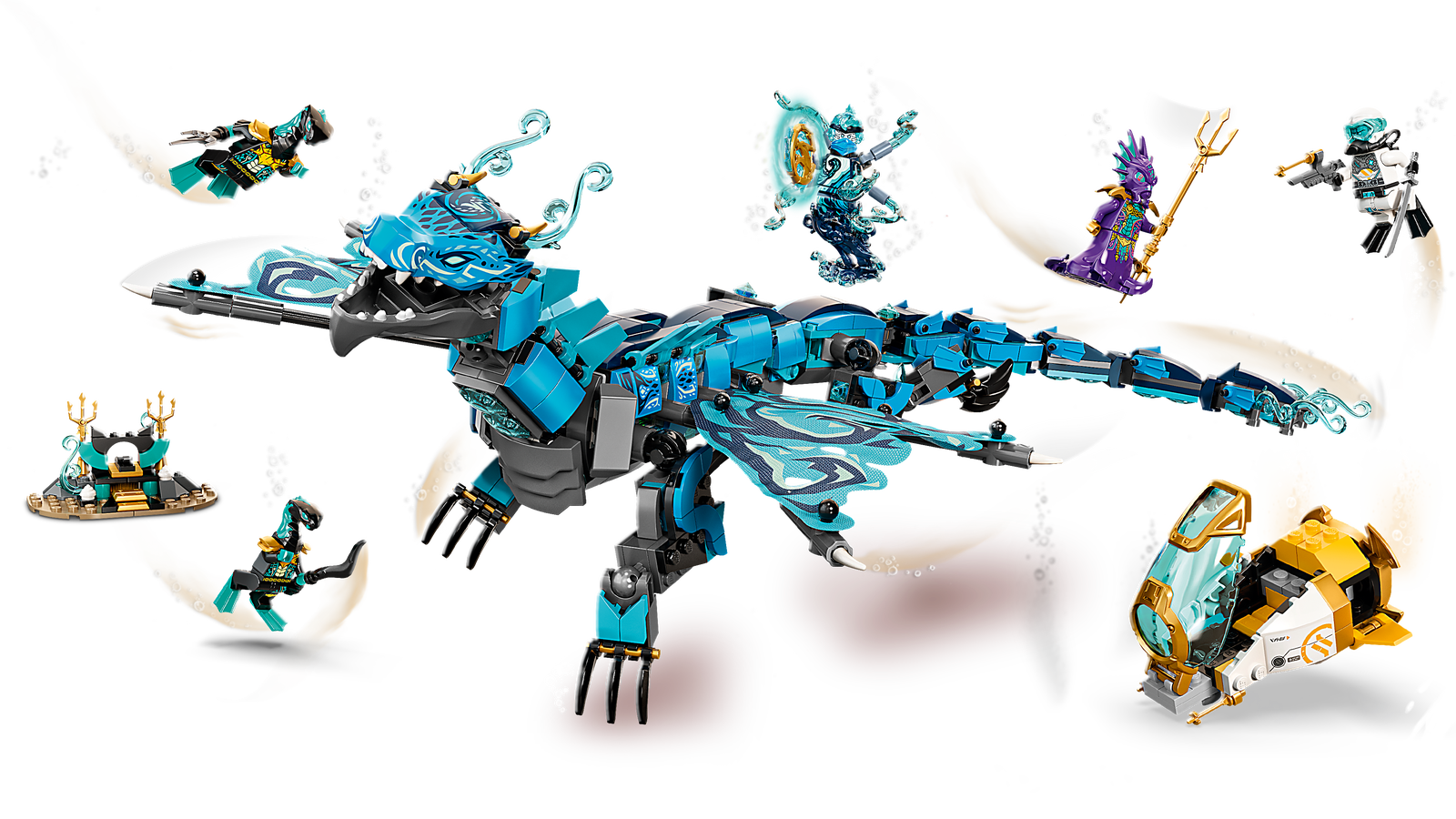 Lego Ninjago Water Dragon 71754