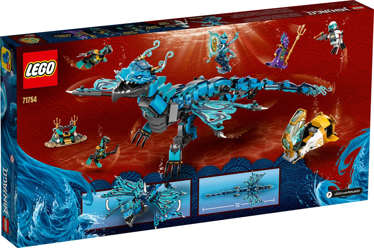 Lego Ninjago Water Dragon 71754