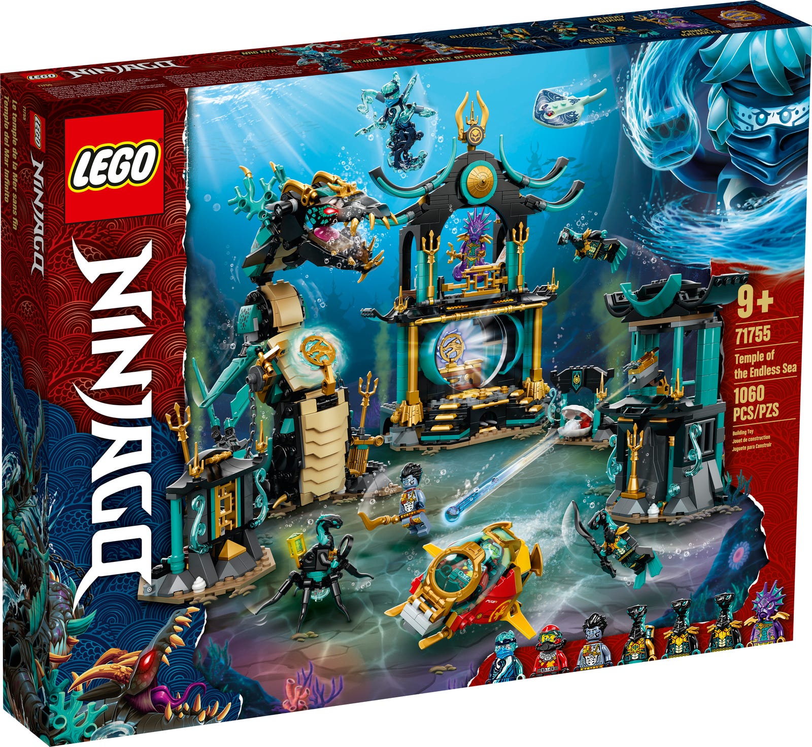 Lego Ninjago Temple of the Endless Sea 71755