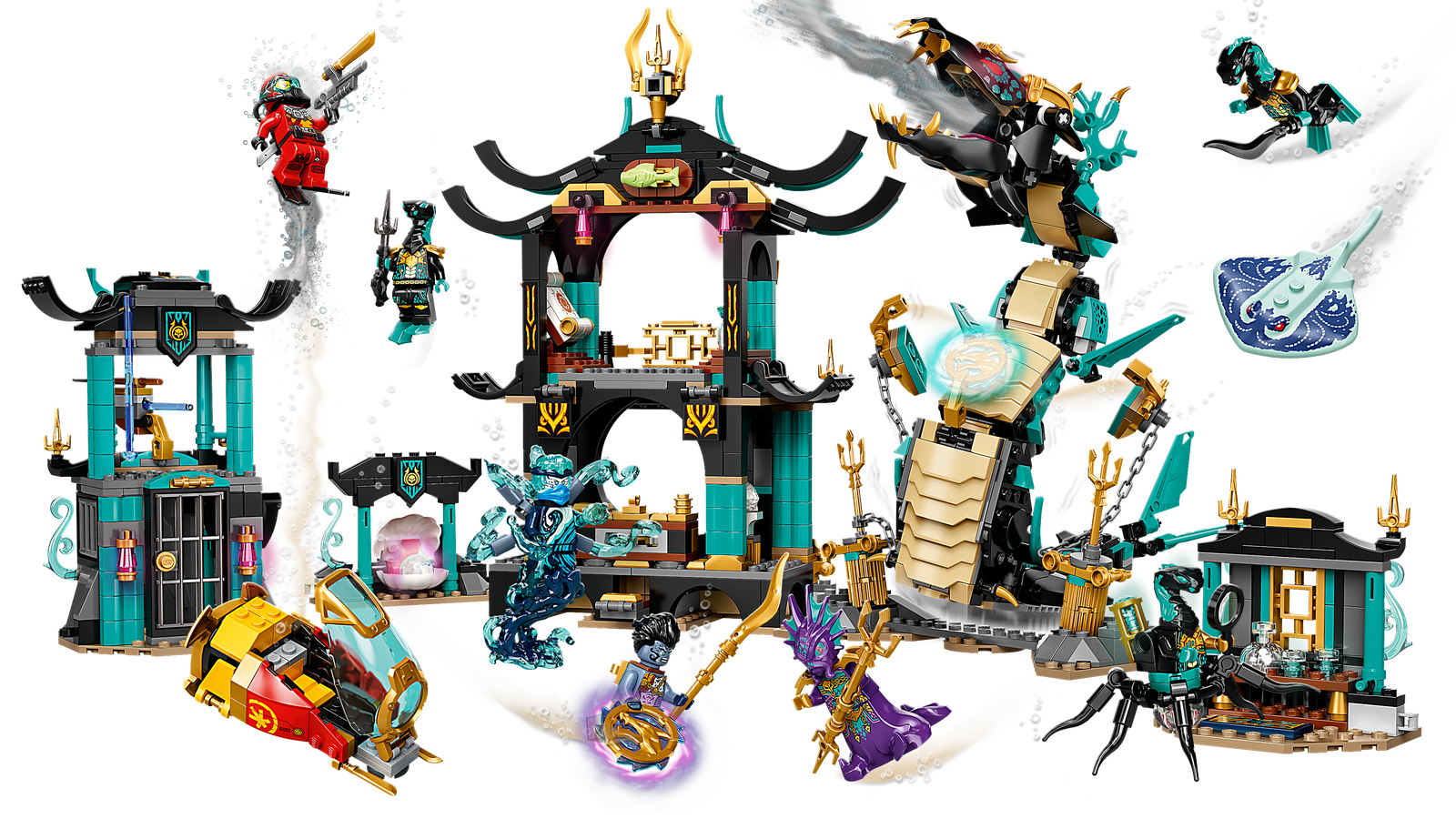 Lego Ninjago Temple of the Endless Sea 71755