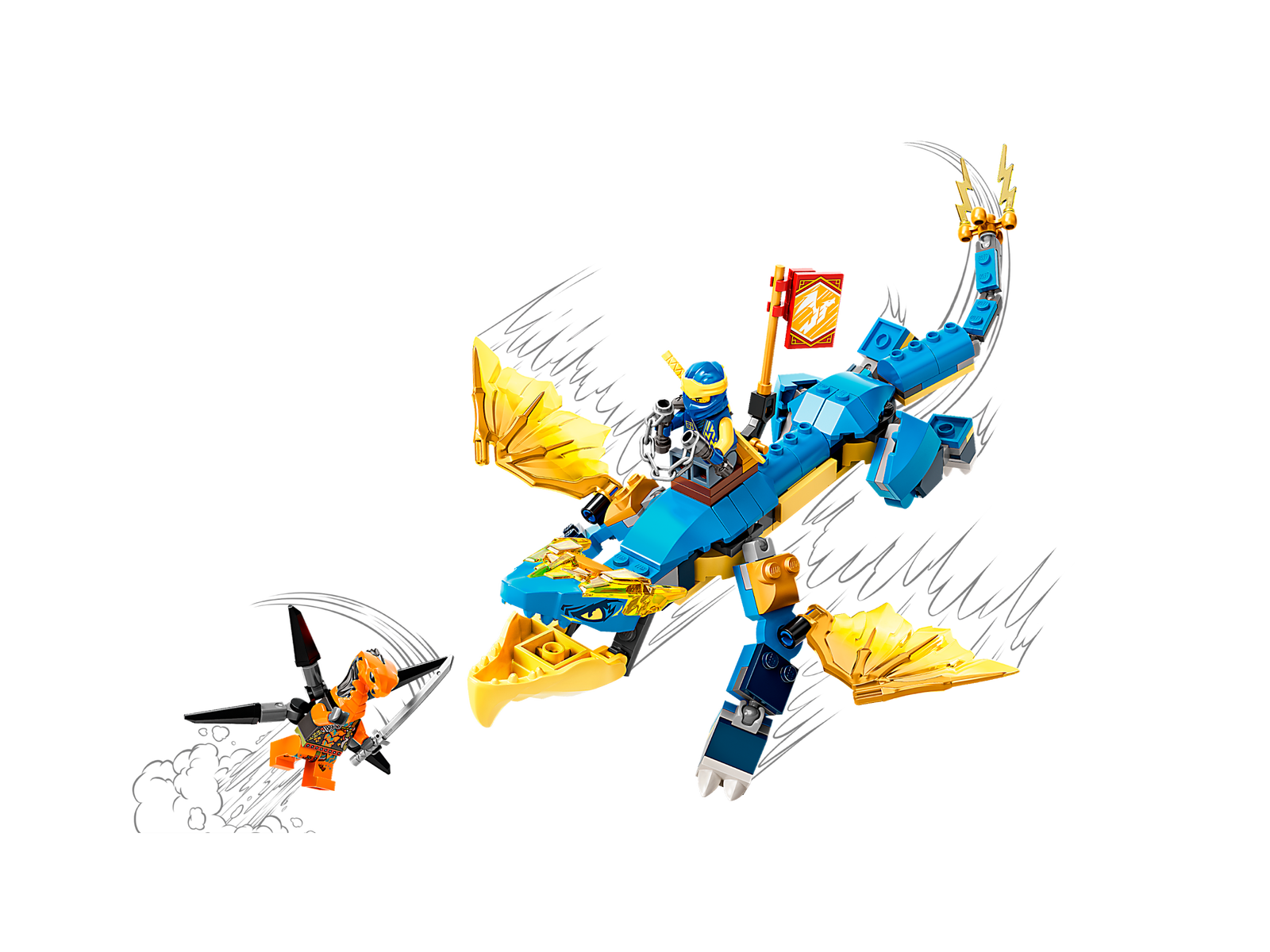 LEGO Ninjago Jays Thunder Dragon EVO 71760