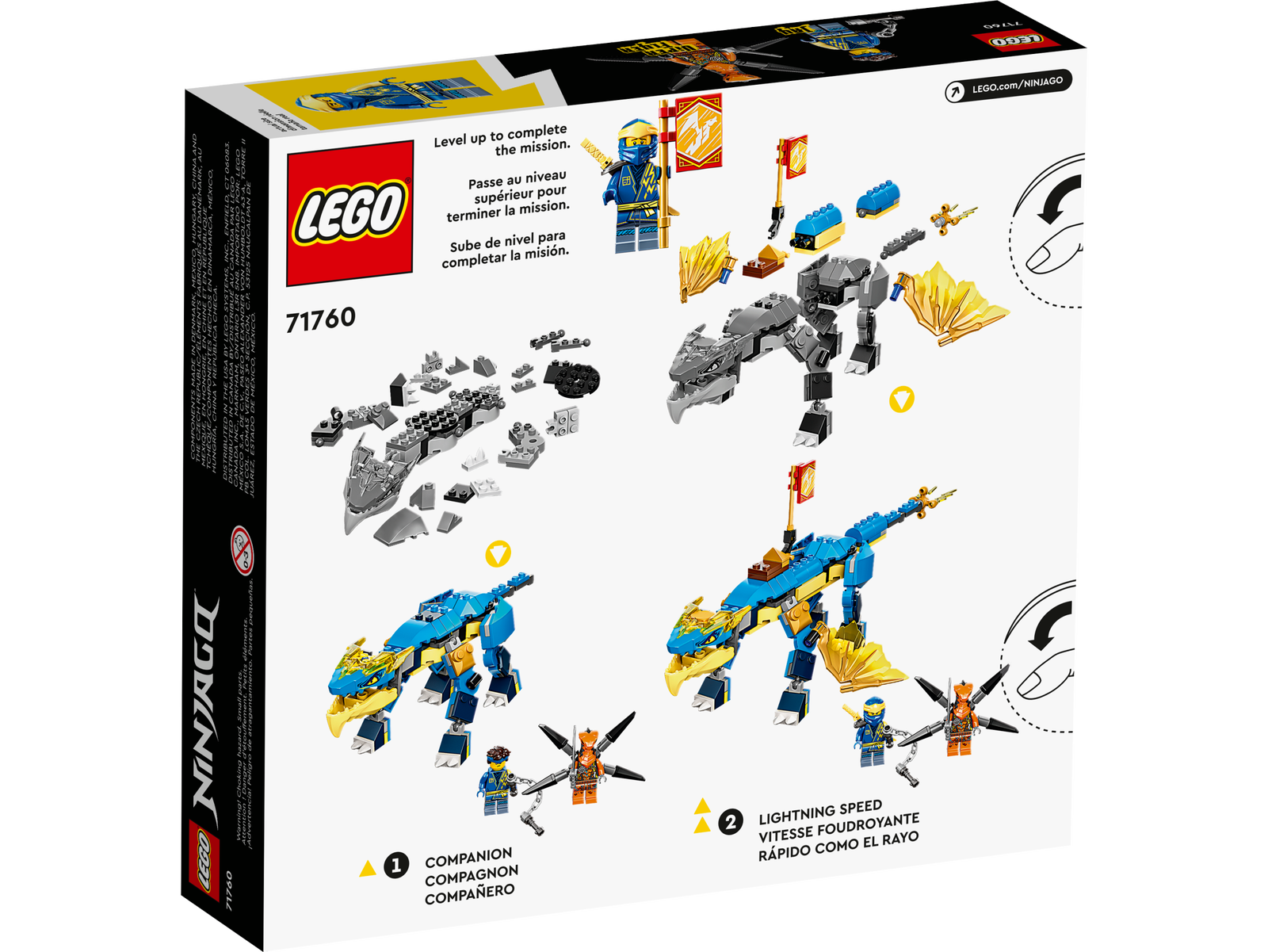 LEGO Ninjago Jays Thunder Dragon EVO 71760