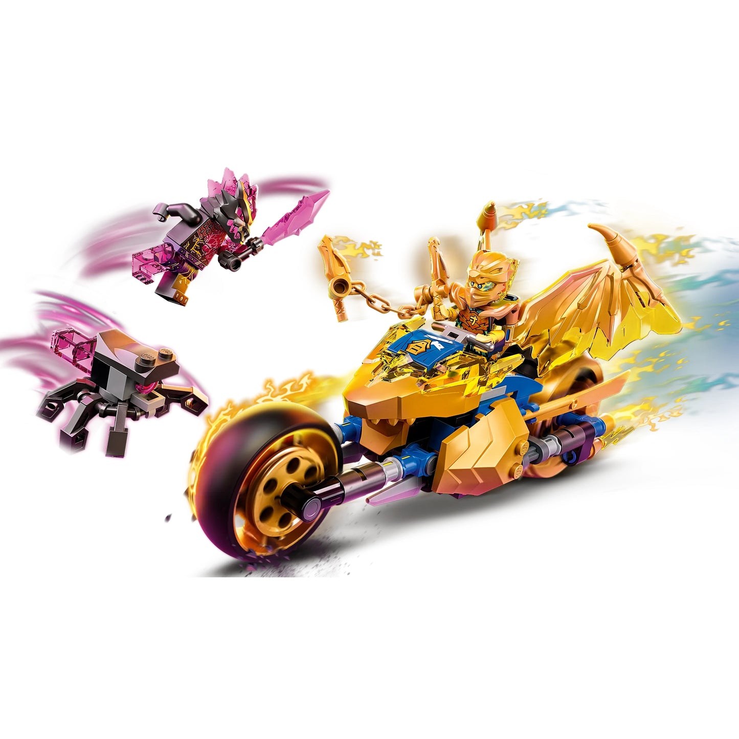 Lego Ninjago Jay's Golden Dragon Motorbike 71768