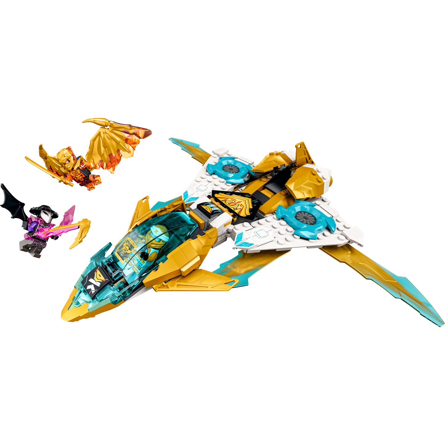 Lego Ninjago Zane's Golden Dragon Jet 71770