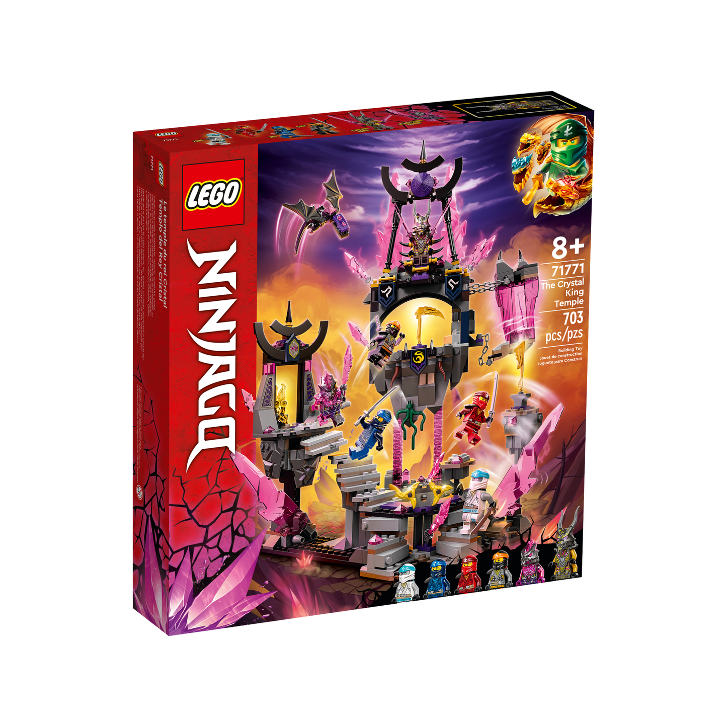 Lego Ninjago The Crystal King Temple 71771