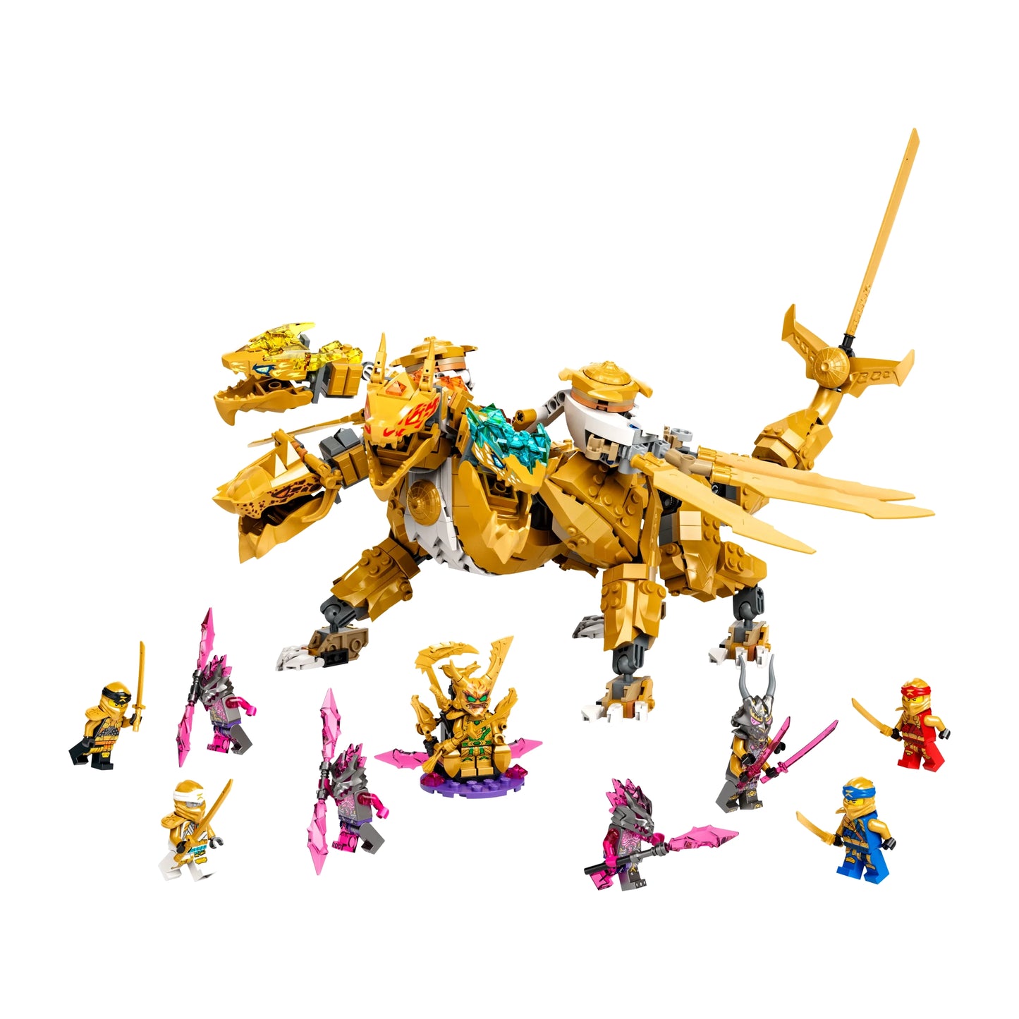 Lego Ninjago Lloyd’s Golden Ultra Dragon 71774
