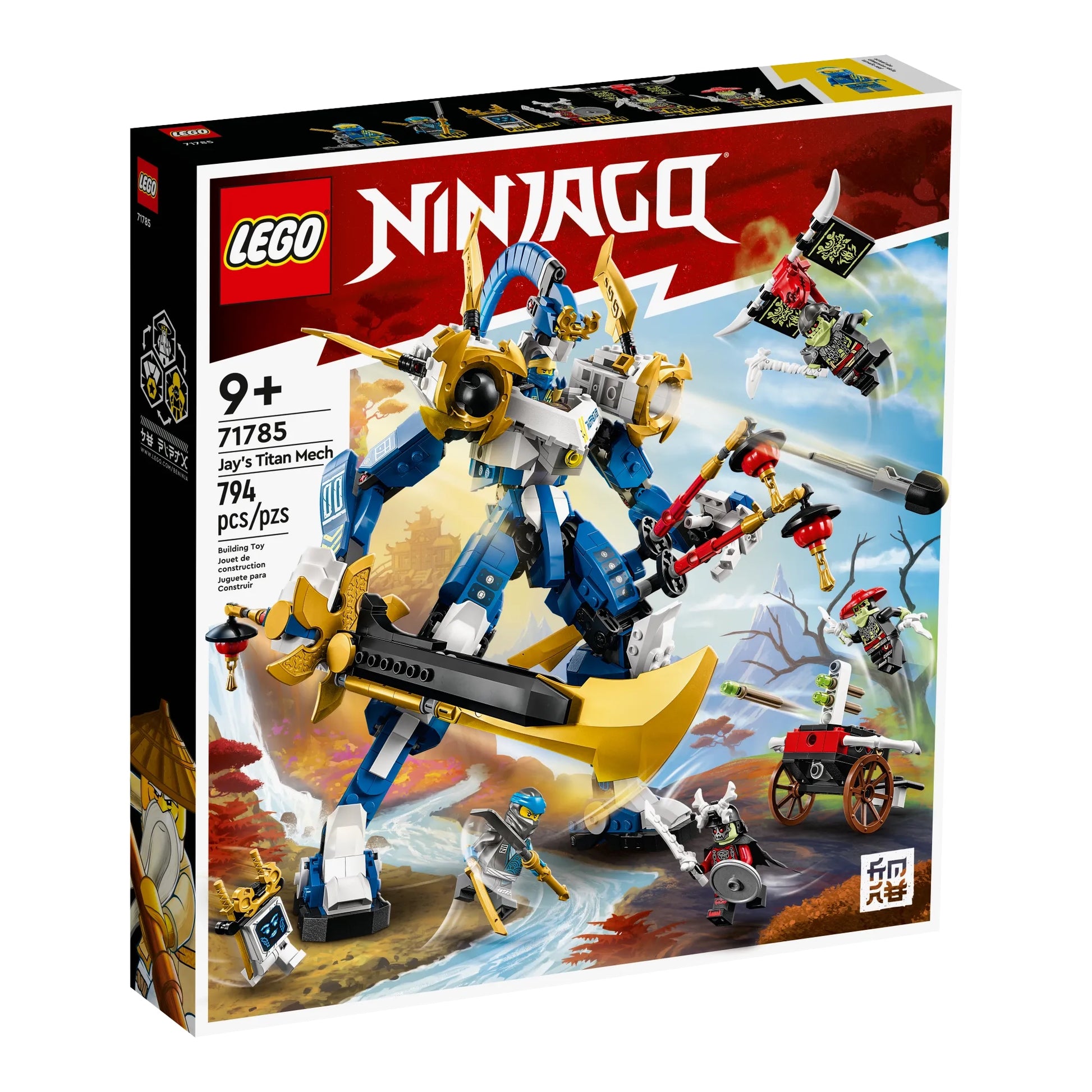 Lego Ninjago Jay s Titan Mech 71785 Sam Turner Sons