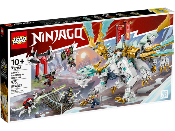 Lego Ninjago Zane’s Ice Dragon Creature 71786