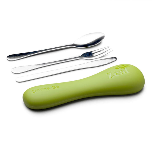 Zeal On the Go Cutlery Set in Silicone Case