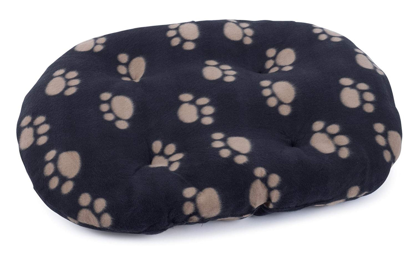 Petface Archies Oval Cushion Black XS