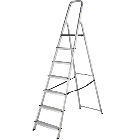 Werner Step Ladder 7 Tread High Handrail