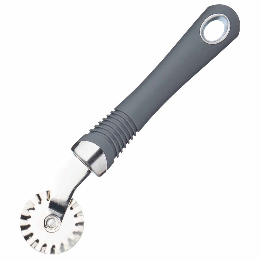 KitchenCraft Soft Grip Crimping Pastry Wheel Cutter