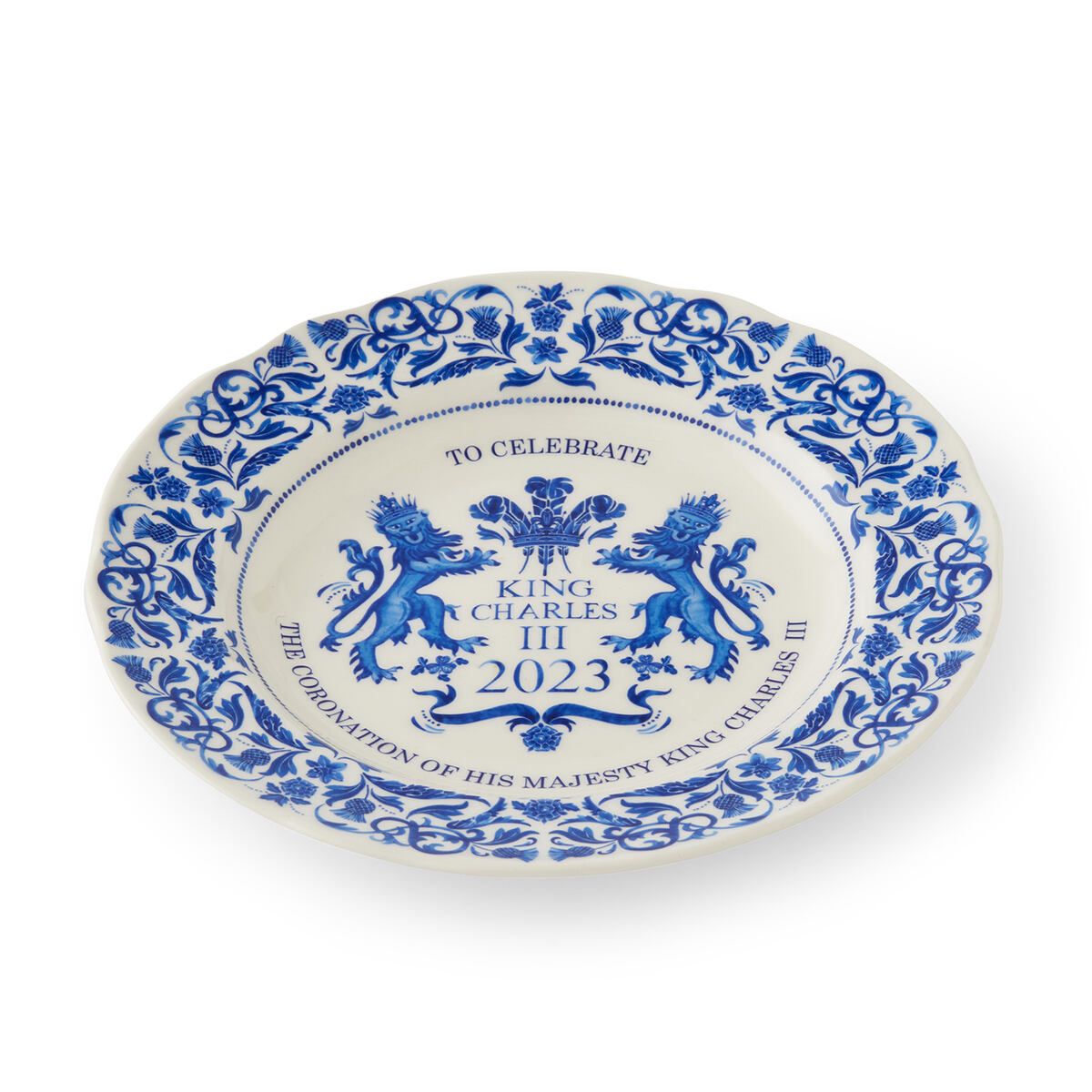 Spode King's Coronation Plate