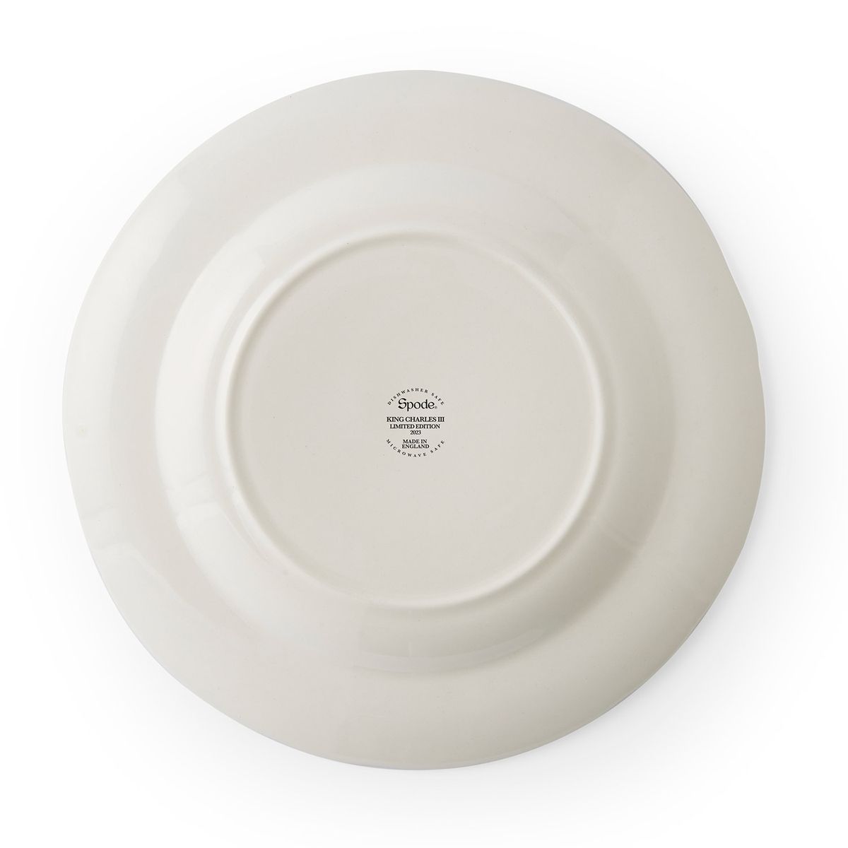 Spode King's Coronation Plate