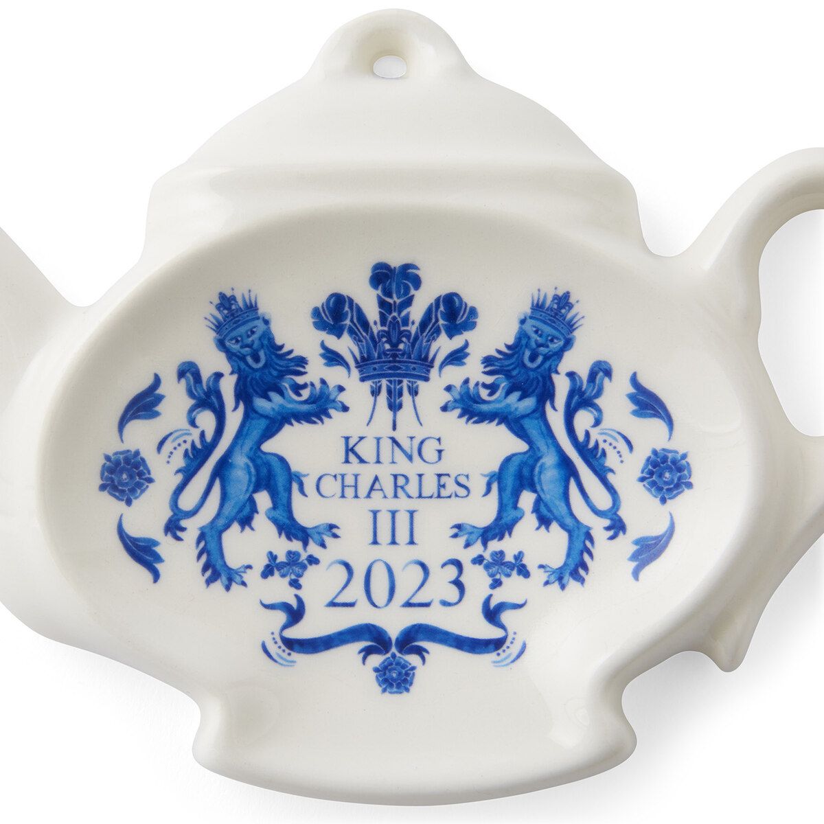 Spode King's Coronation Teabag Tidy