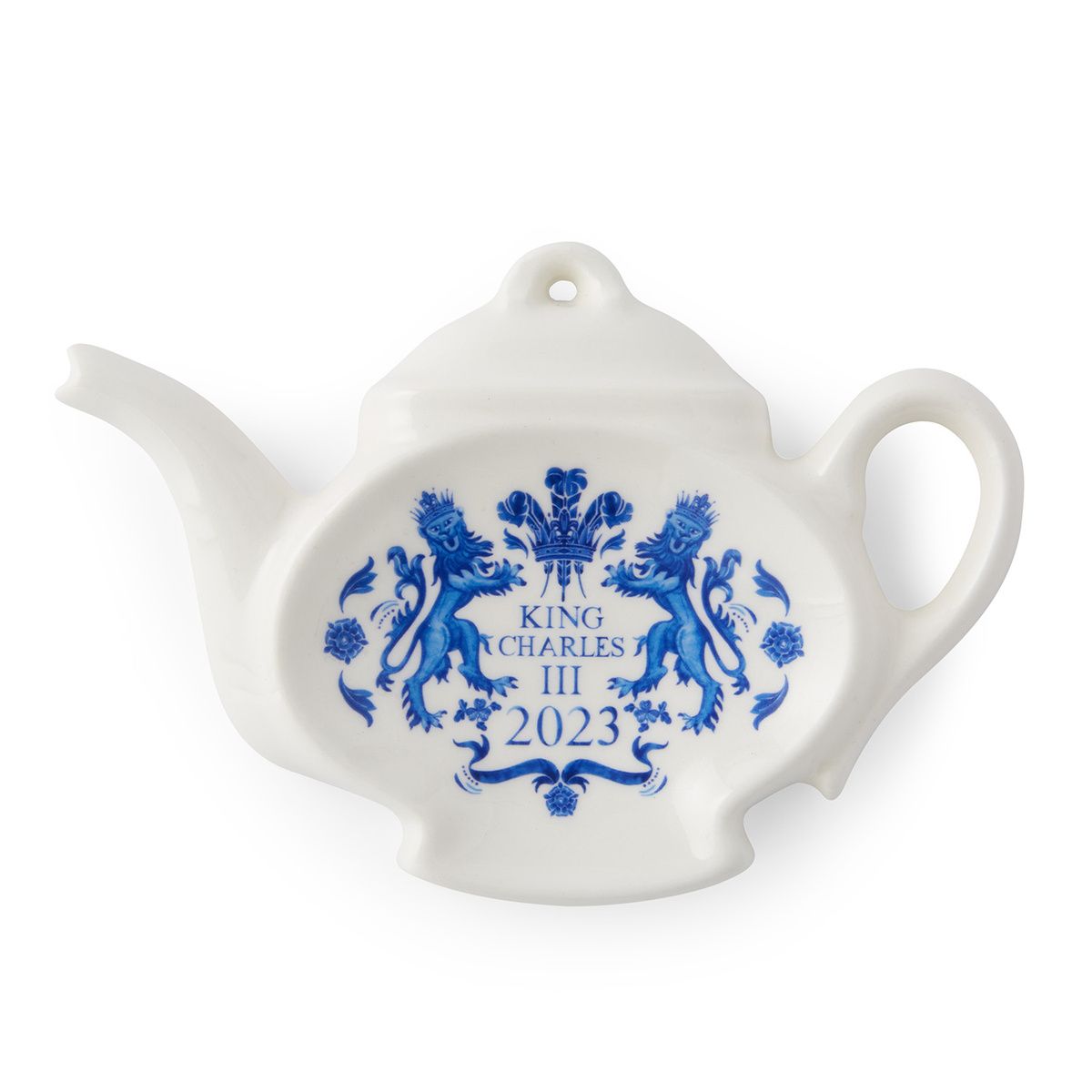 Spode King's Coronation Teabag Tidy